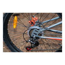 Load image into Gallery viewer, Huffy Marker 24-Inch Matte Gunmetal Grey Full Suspension 21-Speed Boys Children's Mountain Bike - 24940W
