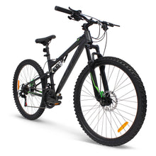 Load image into Gallery viewer, Huffy Marker 26-Inch Matte Onyx Black Full Suspension 21-Speed Mountain Bike - 26920W

