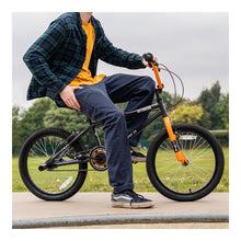 Load image into Gallery viewer, Zombie Outbreak 20-inch BMX Bike - Dark Grey/Orange
