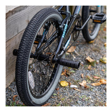 Load image into Gallery viewer, Zombie Infest 20-inch BMX Bike - Black/Blue/Silver
