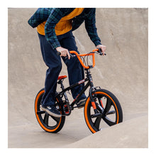 Load image into Gallery viewer, Zombie Slackjaw 20-inch BMX Bike - Black/Orange
