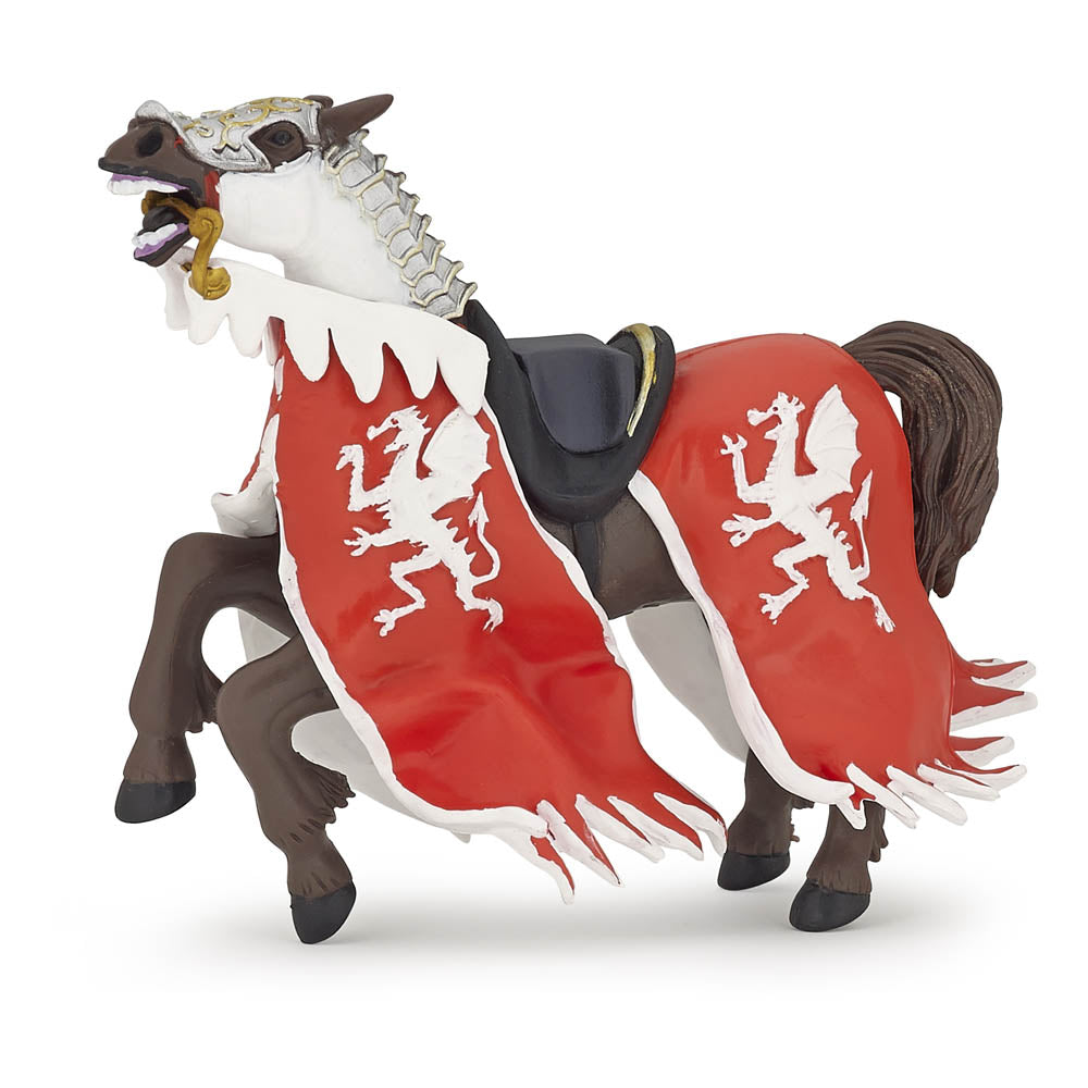 PAPO Fantasy World Red Dragon King Horse Toy Figure (39388)