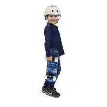 Load image into Gallery viewer, FUNBEE Children&#39;s 17-Inch Maple Wood Mini Skateboard Cruiser, Ages Three Years and Above, Unisex, Blue (OFUN247B)

