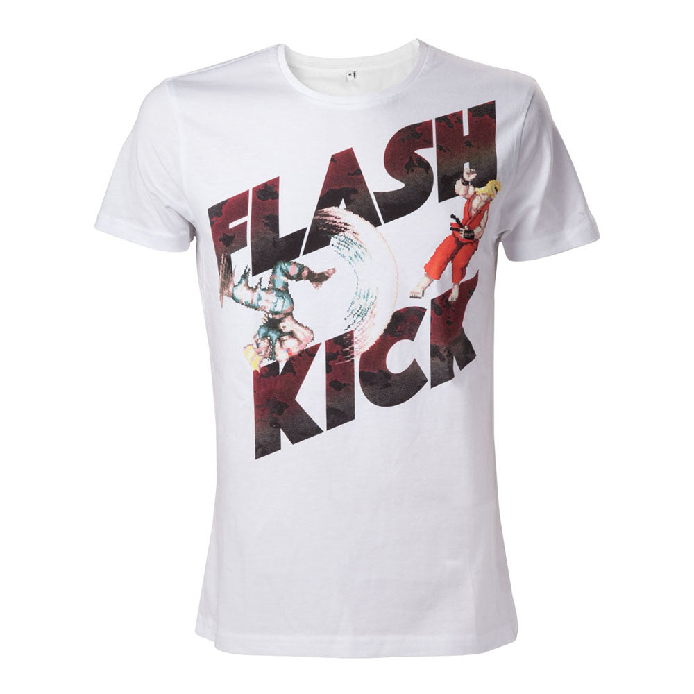 CAPCOM Street Fighter IV Guile's Flash Kick T-Shirt, Male