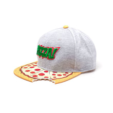 Load image into Gallery viewer, TEENAGE MUTANT NINJA TURTLES (TMNT) Pizza Bite Snapback Baseball Cap, Multi-colour (SB080602TMT)
