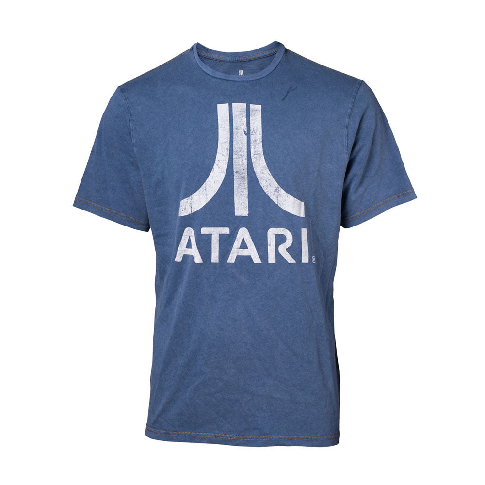 ATARI Logo Faux Denim T-Shirt, Male (TS551120ATA)