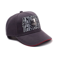 Load image into Gallery viewer, MARVEL COMICS Ant-man &amp; The Wasp Embroidered Logo with 2D Metal Helmet Badge Curved Bill Cap (BA874786ANW)
