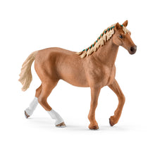 Load image into Gallery viewer, SCHLEICH Horse Club English Thoroughbred Horse Toy Figure with Blanket (42360)

