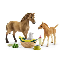 Load image into Gallery viewer, SCHLEICH Horse Club Sarah&#39;s Baby Animal Care (42432)
