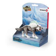 Load image into Gallery viewer, SCHLEICH Eldrador Snow Wolf Toy Figure (42452)
