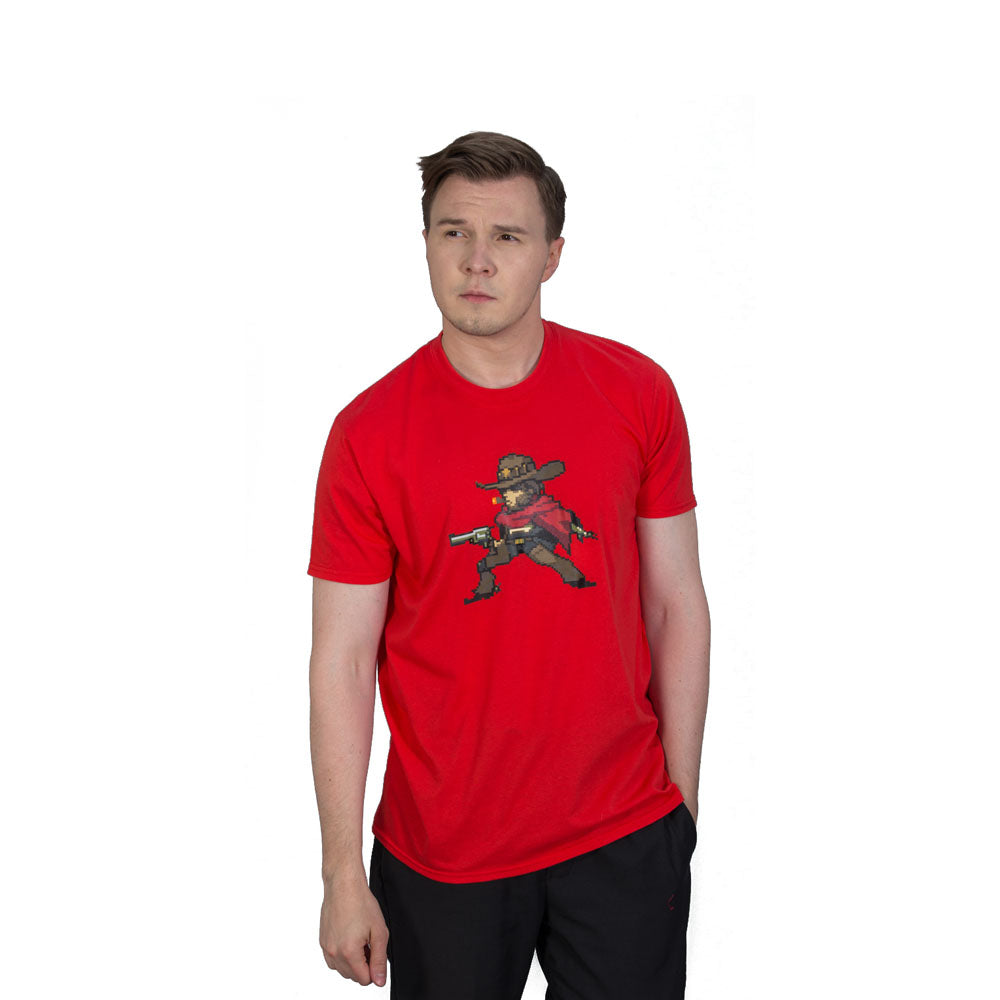 OVERWATCH McCree Pixel T-Shirt, Unisex