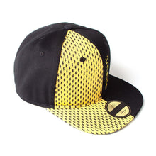 Load image into Gallery viewer, POKEMON Block Pikachu Snapback Baseball Cap, Unisex, Black/Yellow (SB500130POK)
