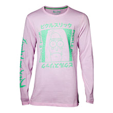 Load image into Gallery viewer, RICK AND MORTY Japan Pickle Long Sleeve Shirt, Male

