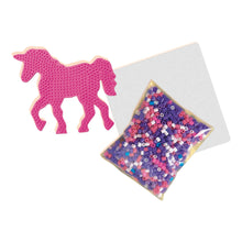 Load image into Gallery viewer, SES CREATIVE Children&#39;s Beedz Unicorn Fantasy Horses Glow-in-the-Dark Iron-on Beads Mosaic Set, 5 to 12 Years, Multi-colour (06115)
