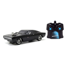 Load image into Gallery viewer, FAST &amp; FURIOUS The Fast and the Furious Dom&#39;s 1970 Dodge Charger R/T Remote Control Toy Muscle Car, 1:24 Scale (253203019)
