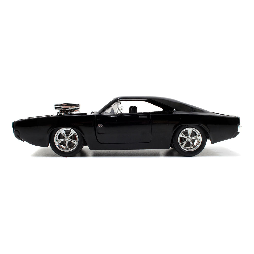 FAST & FURIOUS Furious 7 Dom's T1970 Dodge Charger R/T Die-cast Toy Muscle Car, 1:24 Scale (253203012)