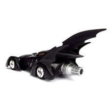 Load image into Gallery viewer, DC COMICS Batman 1995 Forever Movie Batmobile Metals Die-cast Toy Car with Batman Die-cast Figure, 1:24 Scale (253215003)
