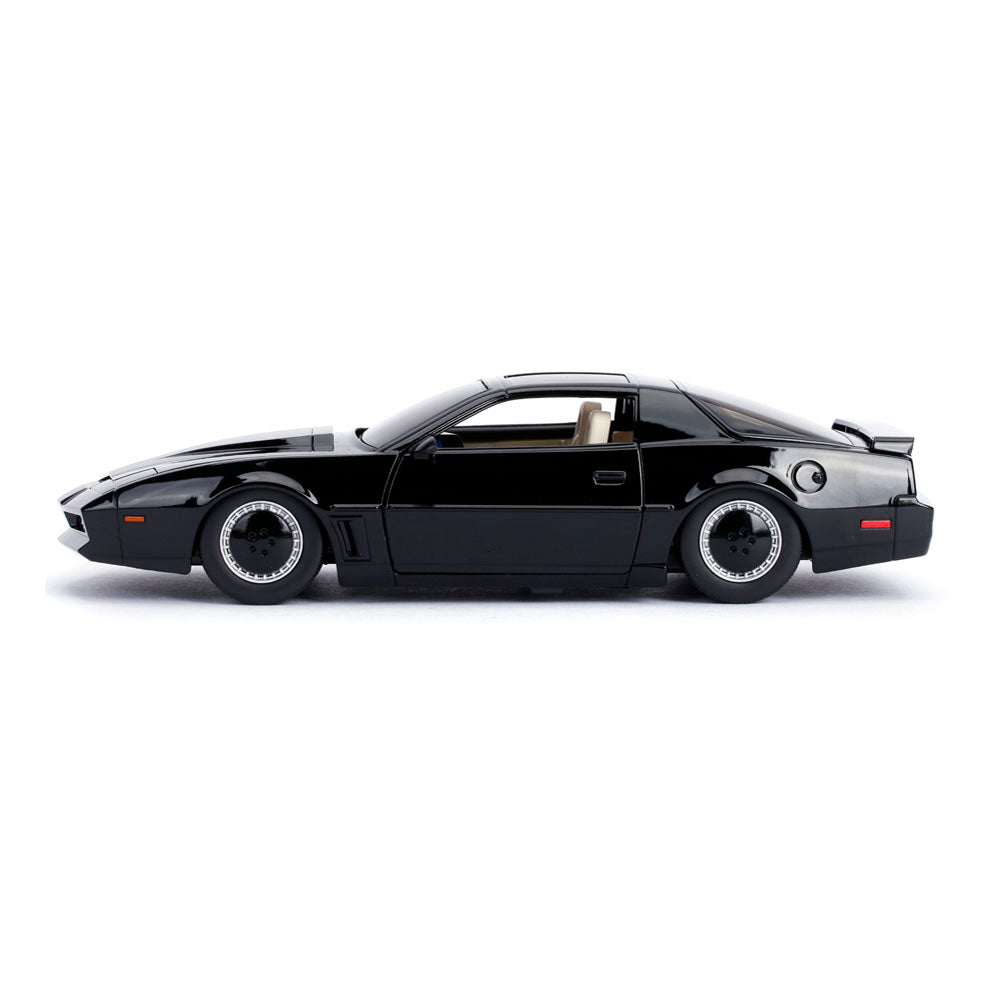 KNIGHT RIDER Hollywood Rides KITT 1982 Pontiac Firebird Trans Am Die-cast Toy Muscle Car, 1:24 Scale (253255000)