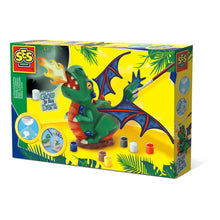 Load image into Gallery viewer, SES CREATIVE Children&#39;s Dragon Glow-in-the-Dark Casting and Painting Set, Unisex, 5 to 12 Years, Multi-colour (14204)
