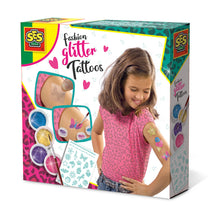 Load image into Gallery viewer, SES CREATIVE Children&#39;s Temporary Fashion Glitter Tattoos Set, Girl, 5 Year to 12 Years, Multi-colour (14142)
