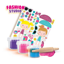 Load image into Gallery viewer, SES CREATIVE Children&#39;s Modelling Clay Fashion Studio Set, 3 Pots, Girl, 2 Years and Above, Multi-colour (00437)
