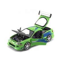 Load image into Gallery viewer, FAST &amp; FURIOUS Brian&#39;s 1995 Mitsubishi Eclipse Sports Die-cast Toy Car, 1:24 Scale (253203007)
