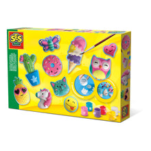Load image into Gallery viewer, SES CREATIVE Happy Figures Casting &amp; Painting Kit, Unisex, Ages Five to Twelve Years, Multi-colour (01133)
