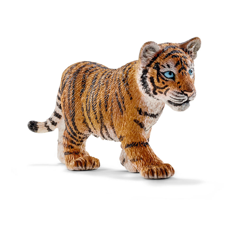 SCHLEICH Wild Life Siberian Tiger Cub Toy Figure, 3 to 8 Years (14730)