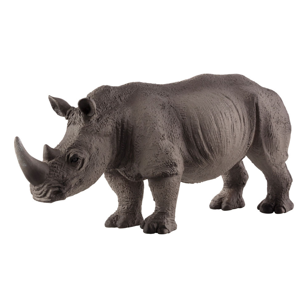 ANIMAL PLANET White Rhinoceros Toy Figure, Unisex, Three Years and Above, Grey (387103)