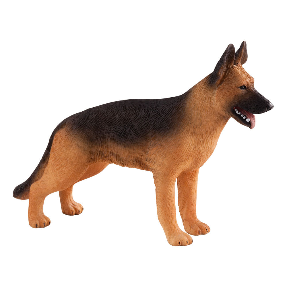 ANIMAL PLANET German Shepherd Dog Toy Figure, Unisex, Three Years and Above, Black/Brown (387260)