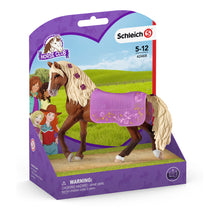 Load image into Gallery viewer, SCHLEICH Horse Club Paso Fino Stallion Horse Show Toy Figure, Brown, 5 to 12 Years (42468)
