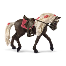 Load image into Gallery viewer, SCHLEICH Horse Club Rocky Mountain Horse Mare Horse Show Toy Figure, Black, 5 to 12 Years (42469)
