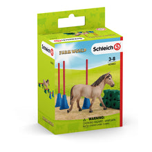 Load image into Gallery viewer, SCHLEICH Farm World Pony Slalom Toy Playset, Multi-colour, 3 to 8 Years (42483)
