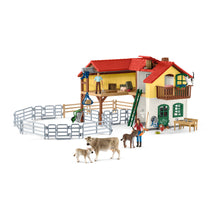 Load image into Gallery viewer, SCHLEICH Farm World Corral Fence Toy Playset, Silver, 3 to 8 Years (42487)
