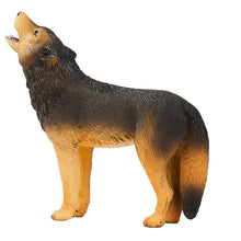 Load image into Gallery viewer, ANIMAL PLANET Wolf Howling Toy Figure, Unisex, Three Years and Above, Tan/Black (387245)
