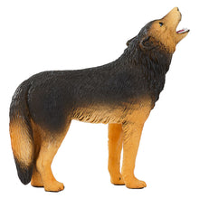 Load image into Gallery viewer, ANIMAL PLANET Wolf Howling Toy Figure, Unisex, Three Years and Above, Tan/Black (387245)
