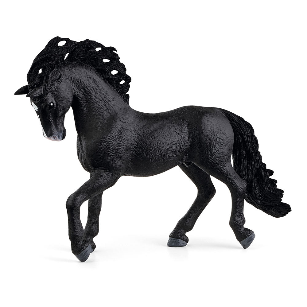SCHLEICH Horse Club Pura Raza Espanola Stallion Toy Figure, 5 to 12 Years, Black (13923)