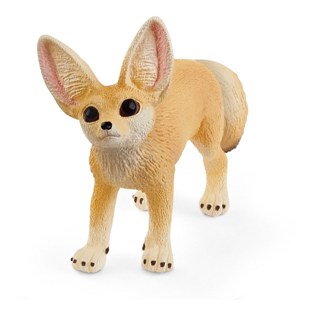 SCHLEICH Wild Life Desert Fox Toy Figure, 3 to 8 Years, Yellow (14845)