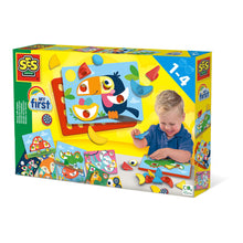 Load image into Gallery viewer, SES CREATIVE Children&#39;s My First Mosaic with Shapes, Unisex, One to Four Years, Multi-colour (14420)
