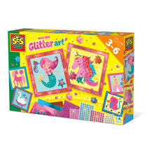 Load image into Gallery viewer, SES CREATIVE Children&#39;s Mess Free Glitter Art, Unisex, Three to Six Years, Multi-colour (14645)
