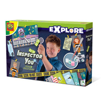 Load image into Gallery viewer, SES CREATIVE Children&#39;s Explore Inspector You  Solve Five Crime Cases, Unisex, Eight Years and Above, Multi-colour (25117)
