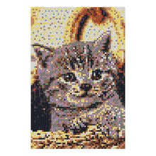 Load image into Gallery viewer, SES CREATIVE Cat Beedz Art Mosaic Kit, 7000 Iron-on Beads, Unisex, Eight Years and Above, Multi-colour (06006)
