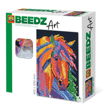 Load image into Gallery viewer, SES CREATIVE Horse Fantasy Beedz Art Mosaic Kit, 7000 Iron-on Beads, Unisex, Eight Years and Above, Multi-colour (06008)
