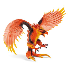 Load image into Gallery viewer, SCHLEICH Eldrador Creatures Fire Eagle Toy Figure, 7 to 12 Years, Multi-colour (42511)

