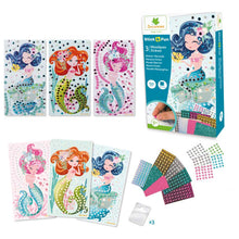 Load image into Gallery viewer, SYCOMORE Stick &amp; Fun Children&#39;s Mosaics Mermaids, Unisex, 5 Years or Above, Multi-colour (CRE7024)
