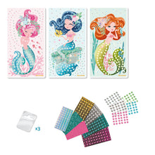 Load image into Gallery viewer, SYCOMORE Stick &amp; Fun Children&#39;s Mosaics Mermaids, Unisex, 5 Years or Above, Multi-colour (CRE7024)
