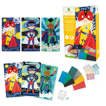 Load image into Gallery viewer, SYCOMORE Stick &amp; Fun Children&#39;s Mosaics Super Hero&#39;s, Unisex, 5 Years or Above, Multi-colour (CRE7025)
