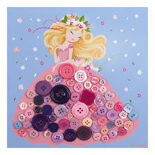 Load image into Gallery viewer, SYCOMORE Stick &amp; Fun Children&#39;s Button Boards Princess, Unisex, 3 Years or Above, Multi-colour (CRE7029)
