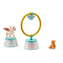Load image into Gallery viewer, SCHLEICH Bayala Winged Baby Lion Training  Toy Figure Set, 5 to 12 Years, Multi-colour (42524)
