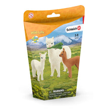 Load image into Gallery viewer, SCHLEICH Wild Life Alpaca Set Toy Figure Set, 3 to 8 Years, Multi-colour (42544)
